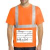 Ansi 107 Class 2 Safety T Shirt Thumbnail