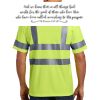 Ansi 107 Class 3 Short Sleeve Snag Resistant Reflective T Shirt Thumbnail