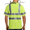 Ansi 107 Class 3 Short Sleeve Snag Resistant Reflective T Shirt Thumbnail