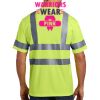 Ansi 107 Class 3 Short Sleeve Snag Resistant Reflective T Shirt Thumbnail