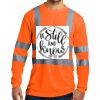 Ansi 107 Class 3 Long Sleeve Snag Resistant Reflective T Shirt Thumbnail