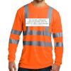 Ansi 107 Class 3 Long Sleeve Snag Resistant Reflective T Shirt Thumbnail