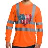 Ansi 107 Class 3 Long Sleeve Snag Resistant Reflective T Shirt Thumbnail