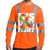 Ansi 107 Class 3 Long Sleeve Snag Resistant Reflective T Shirt Thumbnail