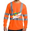 Ansi 107 Class 3 Long Sleeve Snag Resistant Reflective T Shirt Thumbnail