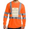 Ansi 107 Class 3 Long Sleeve Snag Resistant Reflective T Shirt Thumbnail