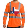 Ansi 107 Class 3 Long Sleeve Snag Resistant Reflective T Shirt Thumbnail