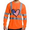 Ansi 107 Class 3 Long Sleeve Snag Resistant Reflective T Shirt Thumbnail