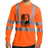 Ansi 107 Class 3 Long Sleeve Snag Resistant Reflective T Shirt Thumbnail