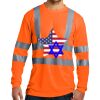 Ansi 107 Class 3 Long Sleeve Snag Resistant Reflective T Shirt Thumbnail