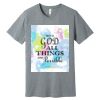 Unisex Heather CVC Short Sleeve Tee Thumbnail